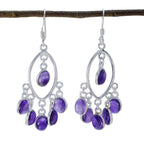 Amethyst-Italian-Katharina-multiple-Dangle-Purple-925-Sterling-Silver-Earring