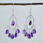 Amethyst-Italian-Katharina-multiple-Dangle-Purple-925-Sterling-Silver-Earring