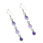 Amethyst-Egyptian-Hina-multiple-Dangle-Purple-Sterling-Silver-Earring