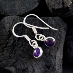 Amethyst-American-Hua-multiple-Dangle-Purple-Silver-Earring