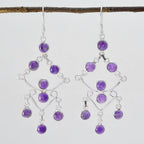 Amethyst-African-Camila-multiple-Dangle-Purple-925-Sterling-Silver-Earring