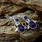 Amethyst-Japanese-Jia-multiple-Dangle-Purple-Silver-Earring
