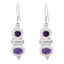 Amethyst-Italian-Jiwoo-multiple-Dangle-Purple-925-Sterling-Silver-Earring