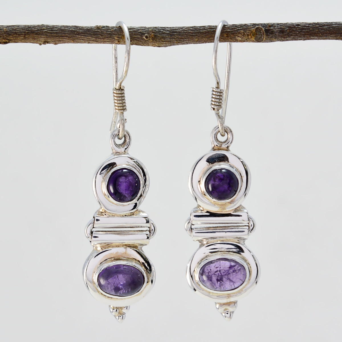 Amethyst-Italian-Jiwoo-multiple-Dangle-Purple-925-Sterling-Silver-Earring