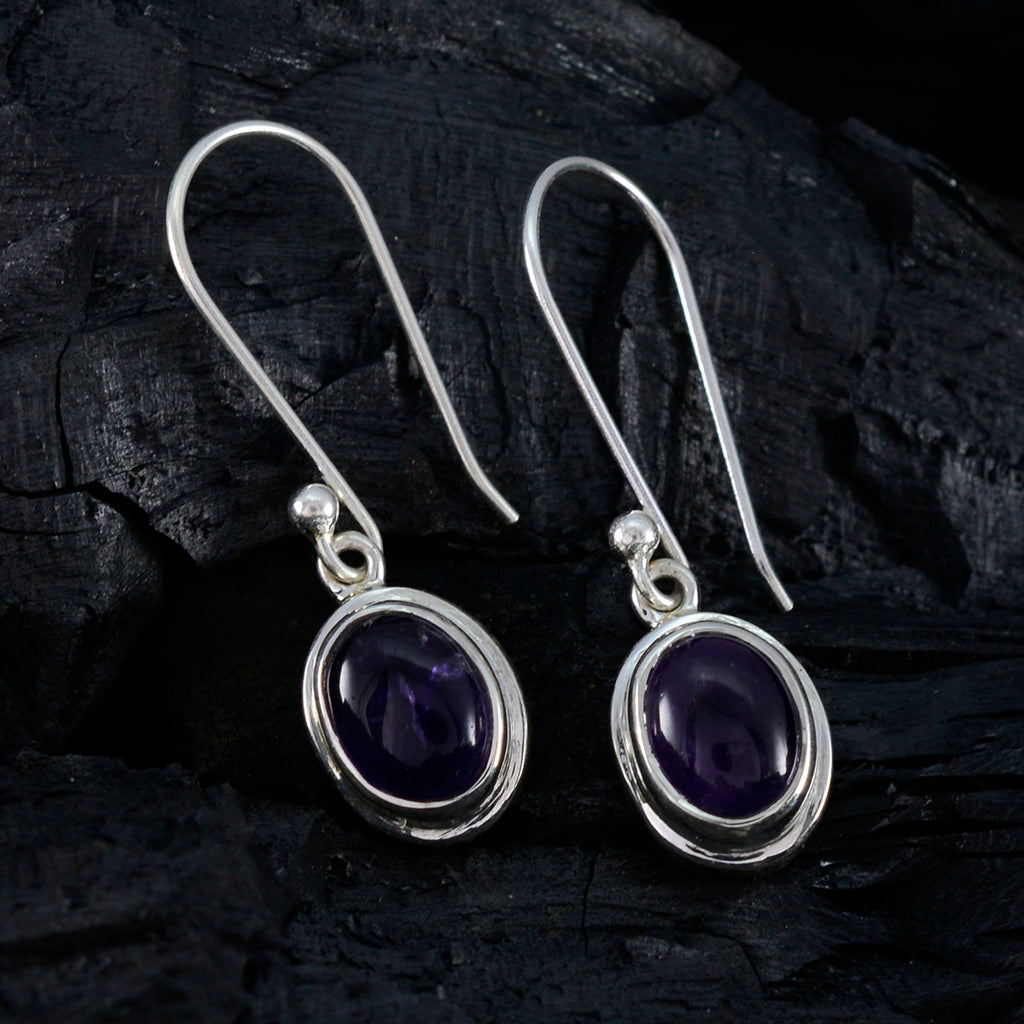 Amethyst-Middle-Eastern-Li-Lee-multiple-Dangle-Purple-925-Sterling-Silver-Earring