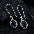 Amethyst-Middle-Eastern-Li-Lee-multiple-Dangle-Purple-925-Sterling-Silver-Earring
