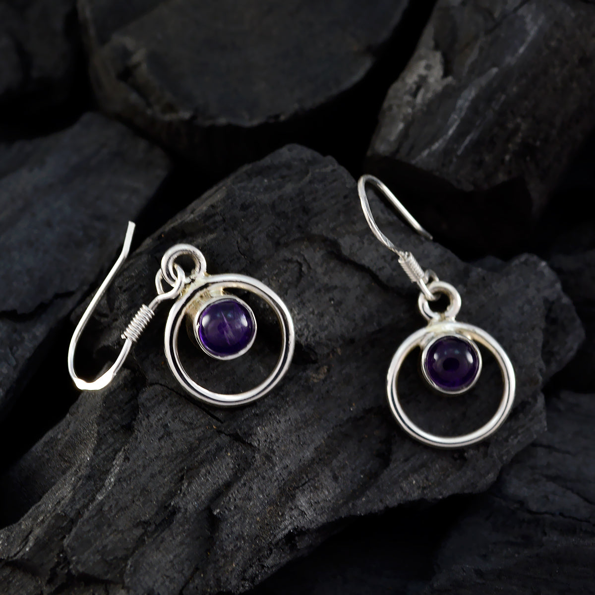 Amethyst-Spanish-Min-seo-multiple-Dangle-Purple-Sterling-Silver-Earring