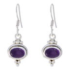 Amethyst-French-Nari-multiple-Dangle-Purple-Sterling-Silver-Earring
