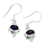 Amethyst-French-Nari-multiple-Dangle-Purple-Sterling-Silver-Earring