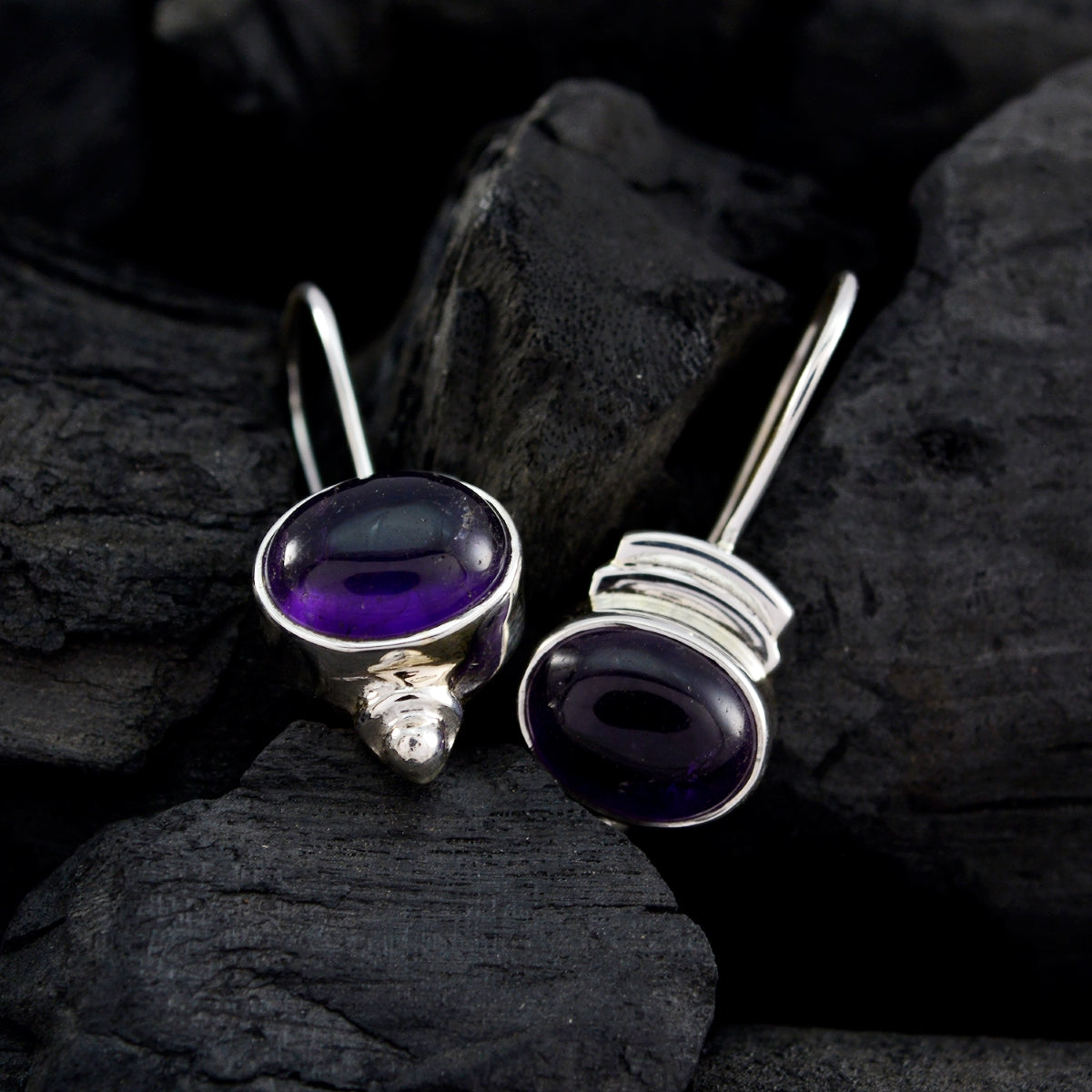 Amethyst-Turkish-Yuki-multiple-Dangle-Purple-925-Sterling-Silver-Earring