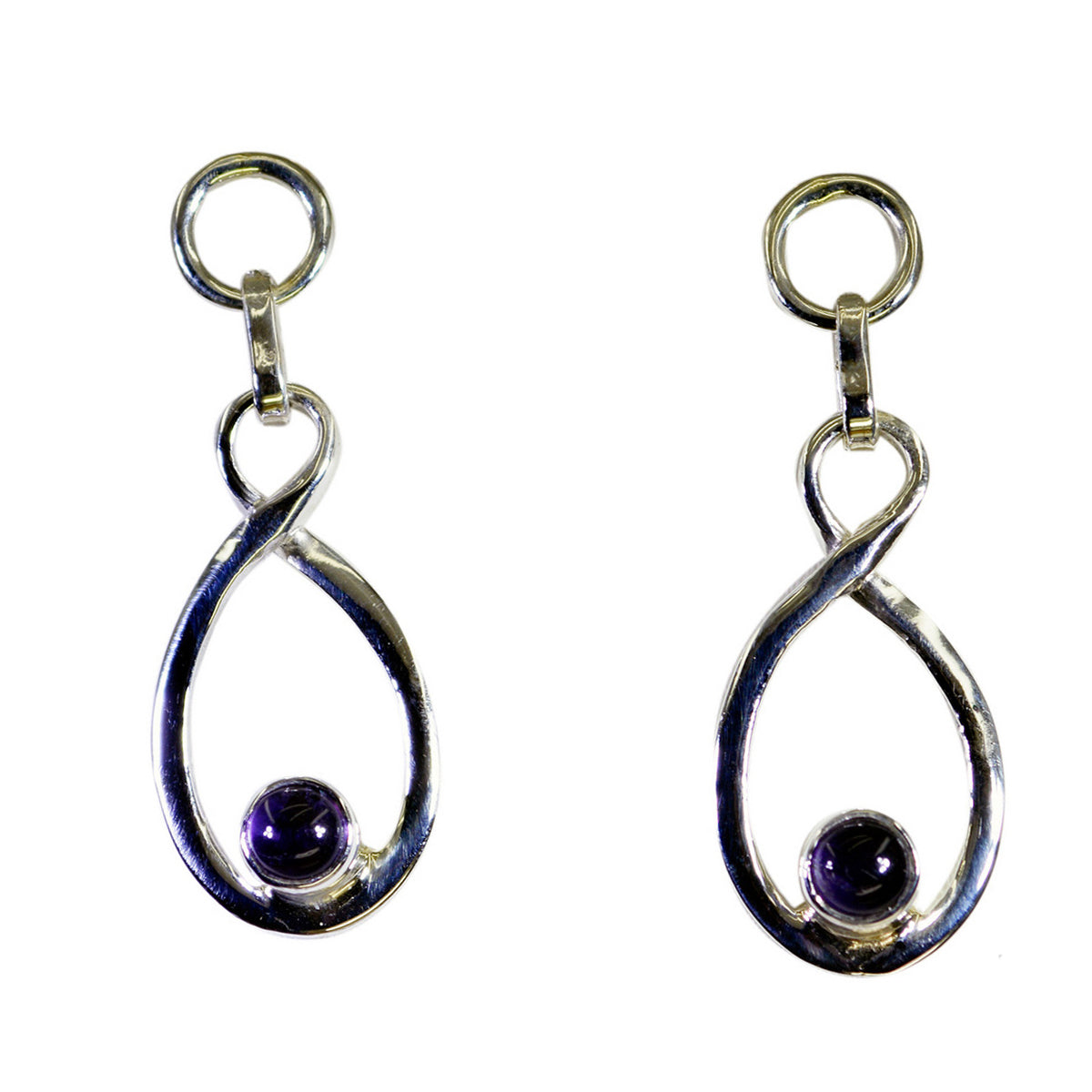 Amethyst-Italian-Yuna-multiple-Stud-Purple-Sterling-Silver-Earring