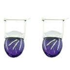 Amethyst-Mexican-Nora-Solitaire-Stud-Purple-Silver-Earring