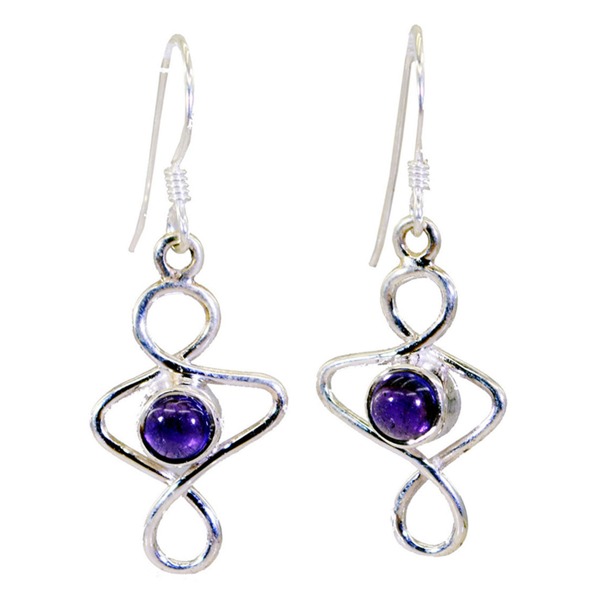 Amethyst-Mexican-Alejandra-Solitaire-Dangle-Purple-925-Sterling-Silver-Earring