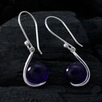 Amethyst-French-Ángeles-Solitaire-Dangle-Purple-Silver-Earring