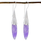 Amethyst-Middle-Eastern-Eun-ji-Solitaire-Dangle-Purple-Sterling-Silver-Earring
