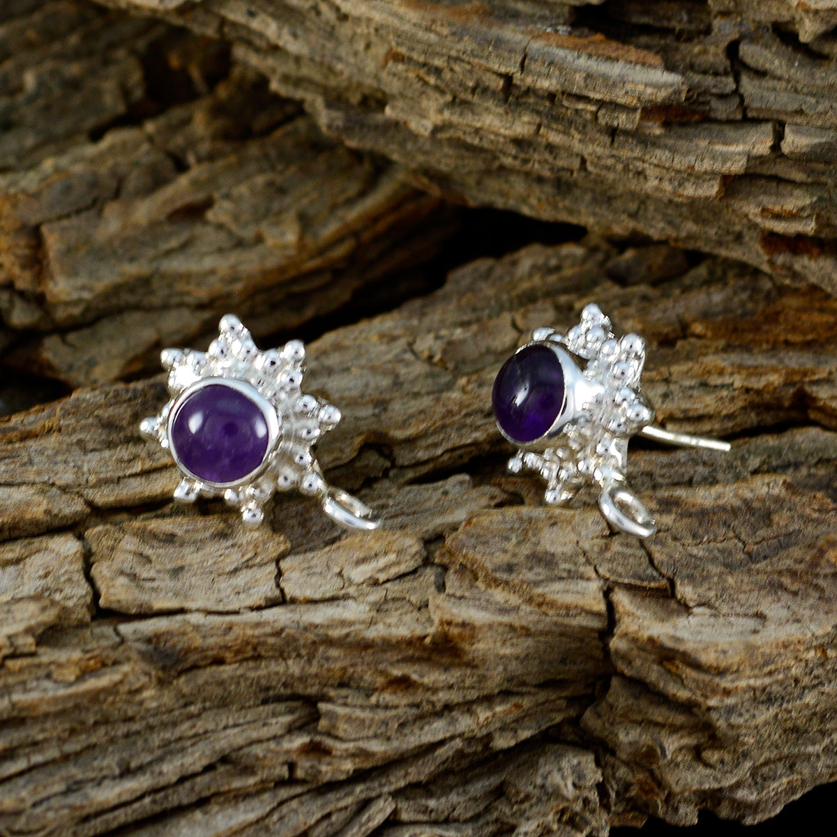 Amethyst-Australian-Seo-yeon-Solitaire-Stud-Purple-925-Silver-Earring