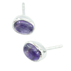 Amethyst-Korean-Cecilia-Solitaire-Stud-Purple-Sterling-Silver-Earring