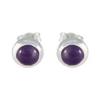 Amethyst-Japanese-Clara-Solitaire-Dangle-Purple-92.5-Silver-Earring