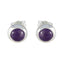 Amethyst-Japanese-Clara-Solitaire-Dangle-Purple-92.5-Silver-Earring