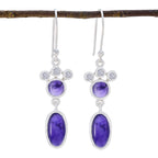 Amethyst-Turkish-Constanza-multiple-Dangle-Purple-Sterling-Silver-Earring