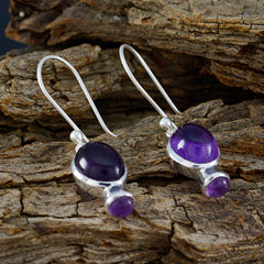Amethyst-Italian-Daniela-multiple-Dangle-Purple-925-Silver-Earring