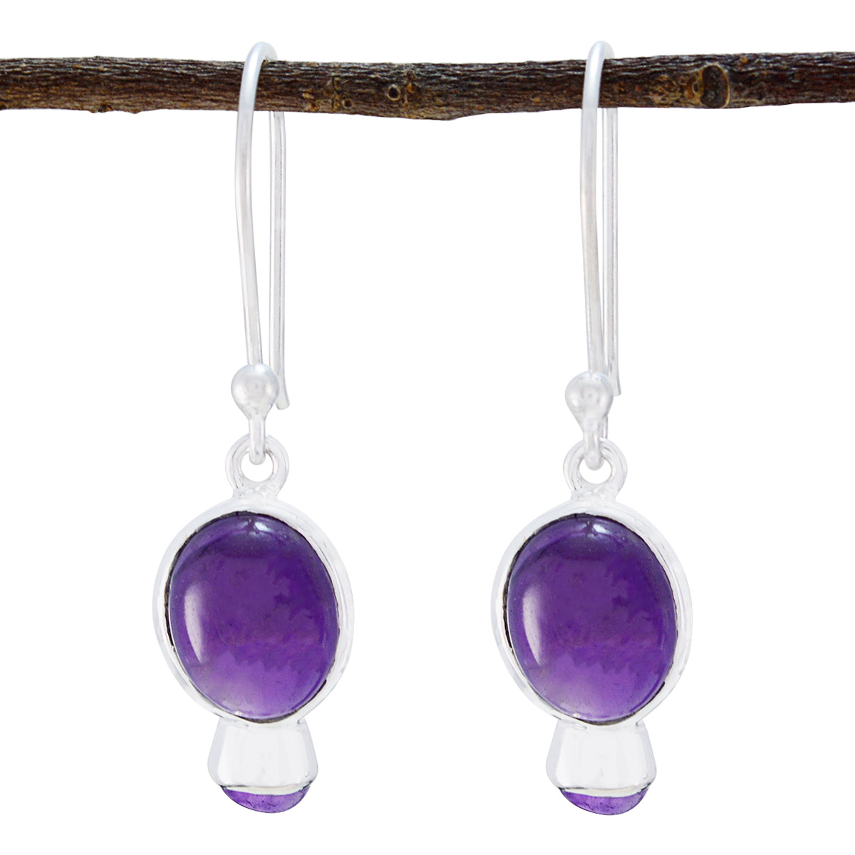 Amethyst-Italian-Daniela-multiple-Dangle-Purple-925-Silver-Earring