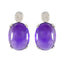 Amethyst-American-Fernanda-multiple-Stud-Purple-Silver-Earring