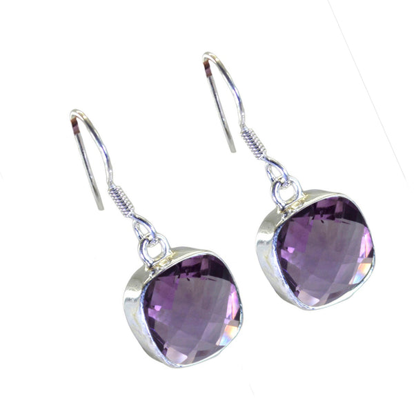 Amethyst-American-Mathilde-Solitaire-Dangle-Purple-925-Silver-Earring