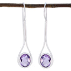 Amethyst-German-Victoria-Solitaire-Dangle-Purple-Silver-Earring
