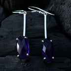 Amethyst-African-Violet-Solitaire-Dangle-Purple-92.5-Silver-Earring