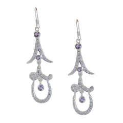 Amethyst-Indian-Siti-multiple-Stud-Purple-925-Sterling-Silver-Earring