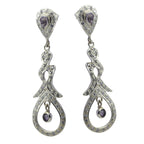Amethyst-Indian-Riya-multiple-Stud-Purple-925-Silver-Earring