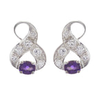 Amethyst-Mexican-Elena-multiple-Stud-Purple-925-Sterling-Silver-Earring