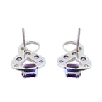 Amethyst-Mexican-Elena-multiple-Stud-Purple-925-Sterling-Silver-Earring