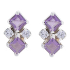 Amethyst-Spanish-Florencia-multiple-Stud-Purple-Sterling-Silver-Earring