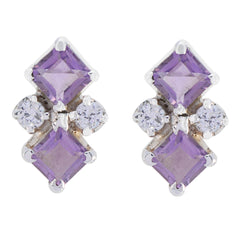 Amethyst-Spanish-Florencia-multiple-Stud-Purple-Sterling-Silver-Earring