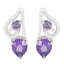 Amethyst-Latin-American-Gabriela-multiple-Stud-Purple-92.5-Silver-Earring
