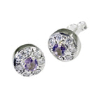Amethyst-Moroccan-Julia-multiple-Stud-Purple-Sterling-Silver-Earring