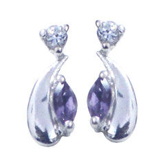 Amethyst-Egyptian-Julieta-multiple-Stud-Purple-Silver-Earring