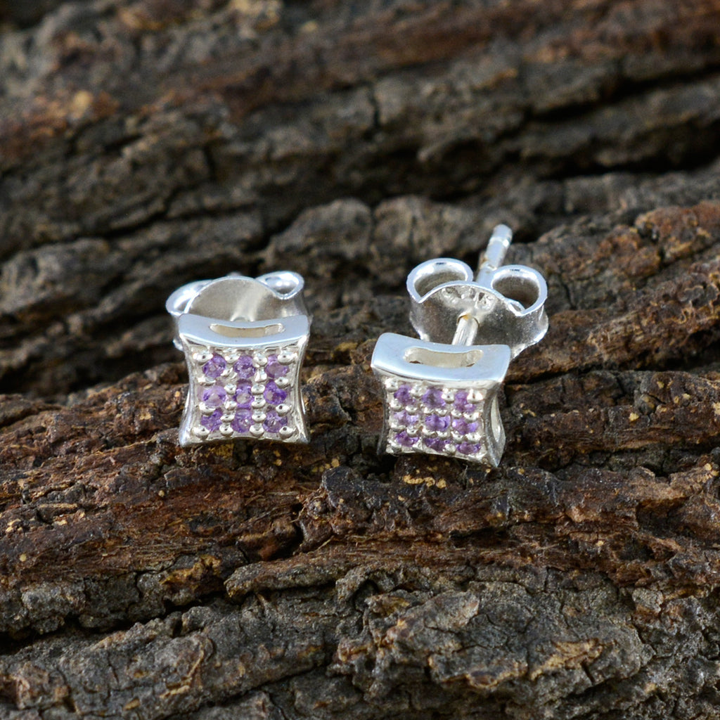 Amethyst-Moroccan-Valentina-multiple-Stud-Purple-92.5-Silver-Earring