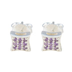 Amethyst-Moroccan-Valentina-multiple-Stud-Purple-92.5-Silver-Earring