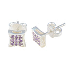 Amethyst-Moroccan-Valentina-multiple-Stud-Purple-92.5-Silver-Earring