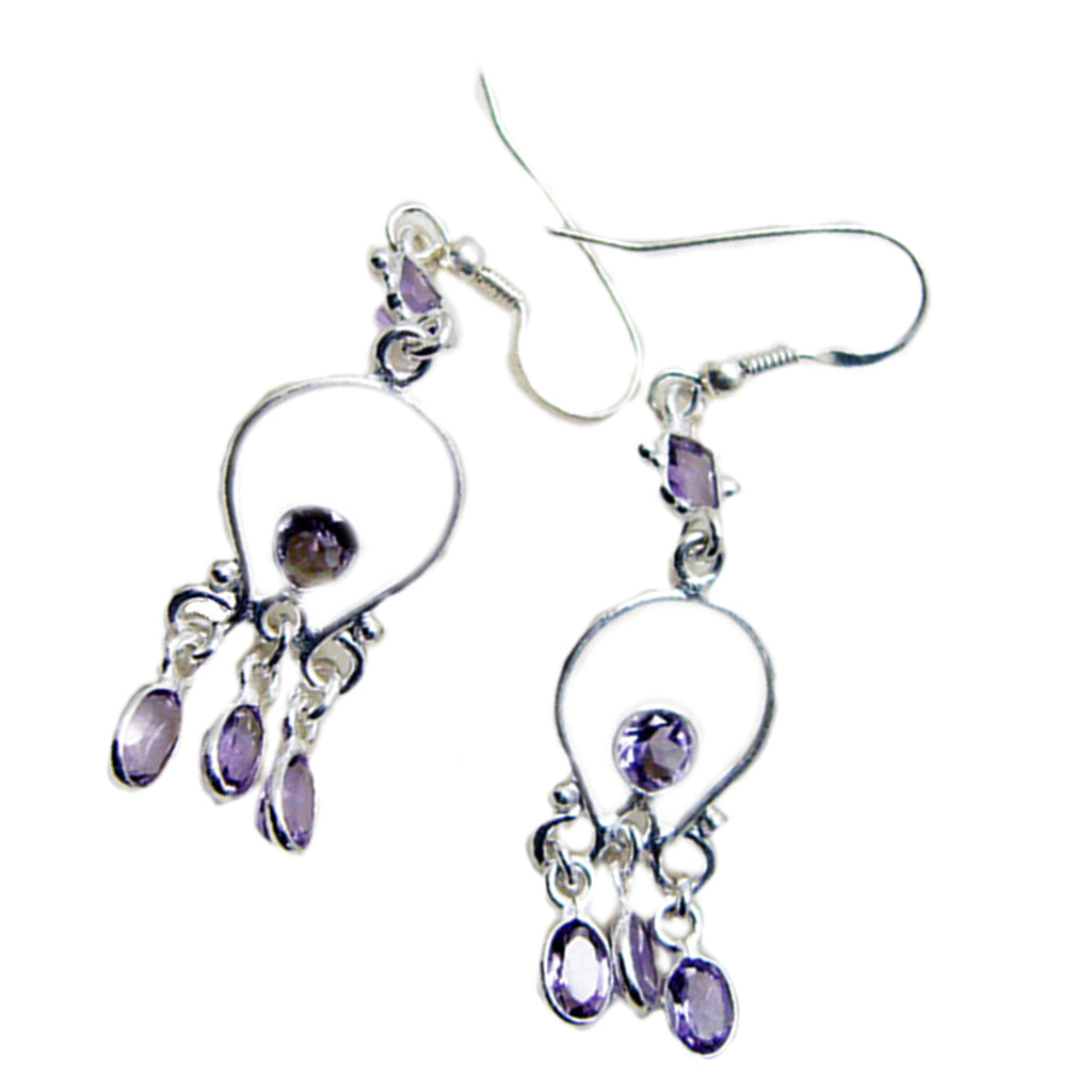 Amethyst-Turkish-Lucia-multiple-Dangle-Purple-92.5-Silver-Earring