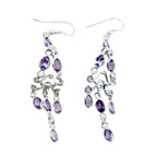 Amethyst-Italian-Luisa-multiple-Dangle-Purple-925-Sterling-Silver-Earring