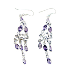 Amethyst-Italian-Luisa-multiple-Dangle-Purple-925-Sterling-Silver-Earring