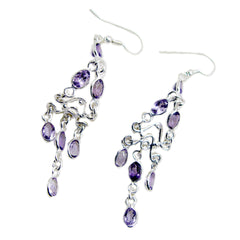Amethyst-Italian-Luisa-multiple-Dangle-Purple-925-Sterling-Silver-Earring