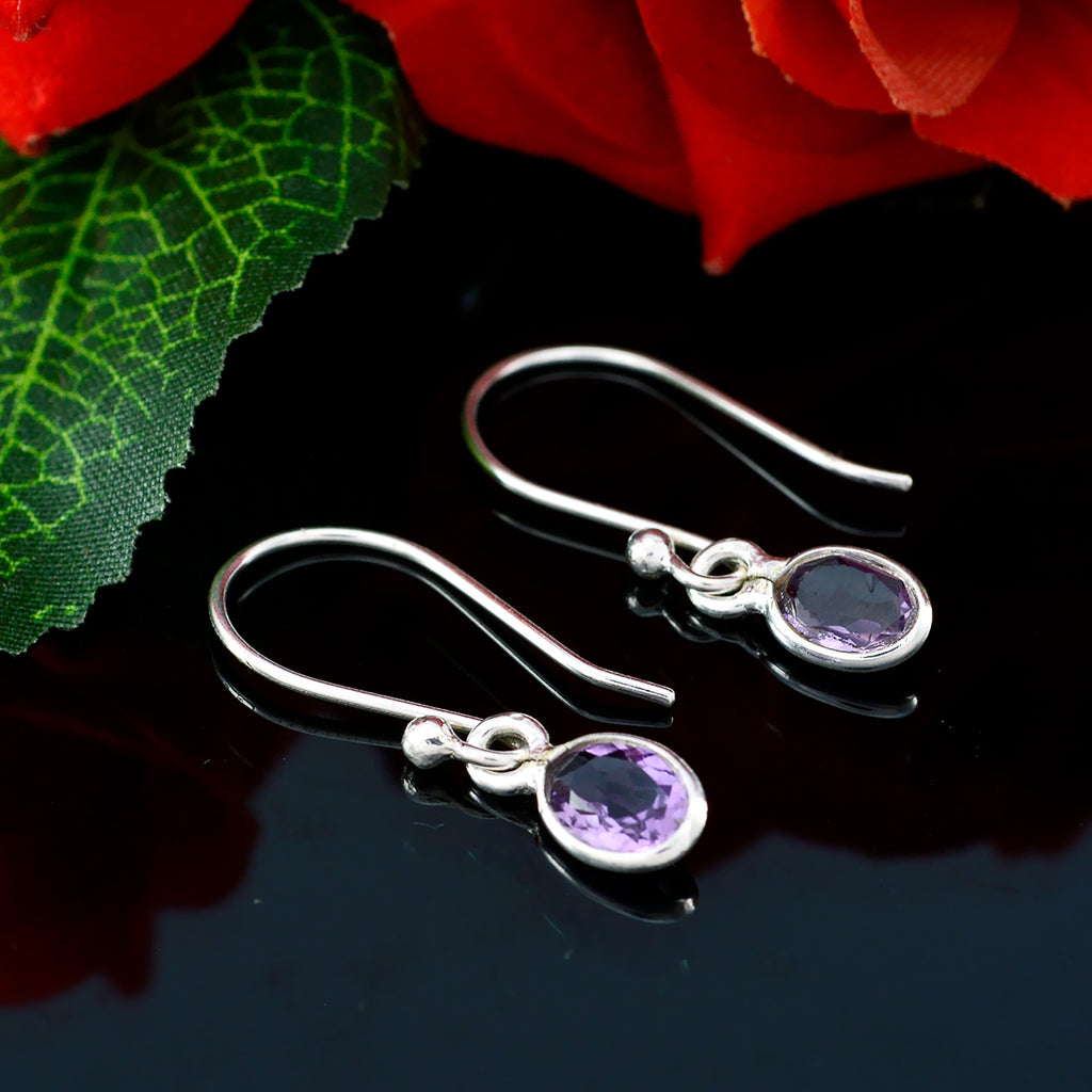 Amethyst-Australian-Micaela-multiple-Dangle-Purple-925-Silver-Earring