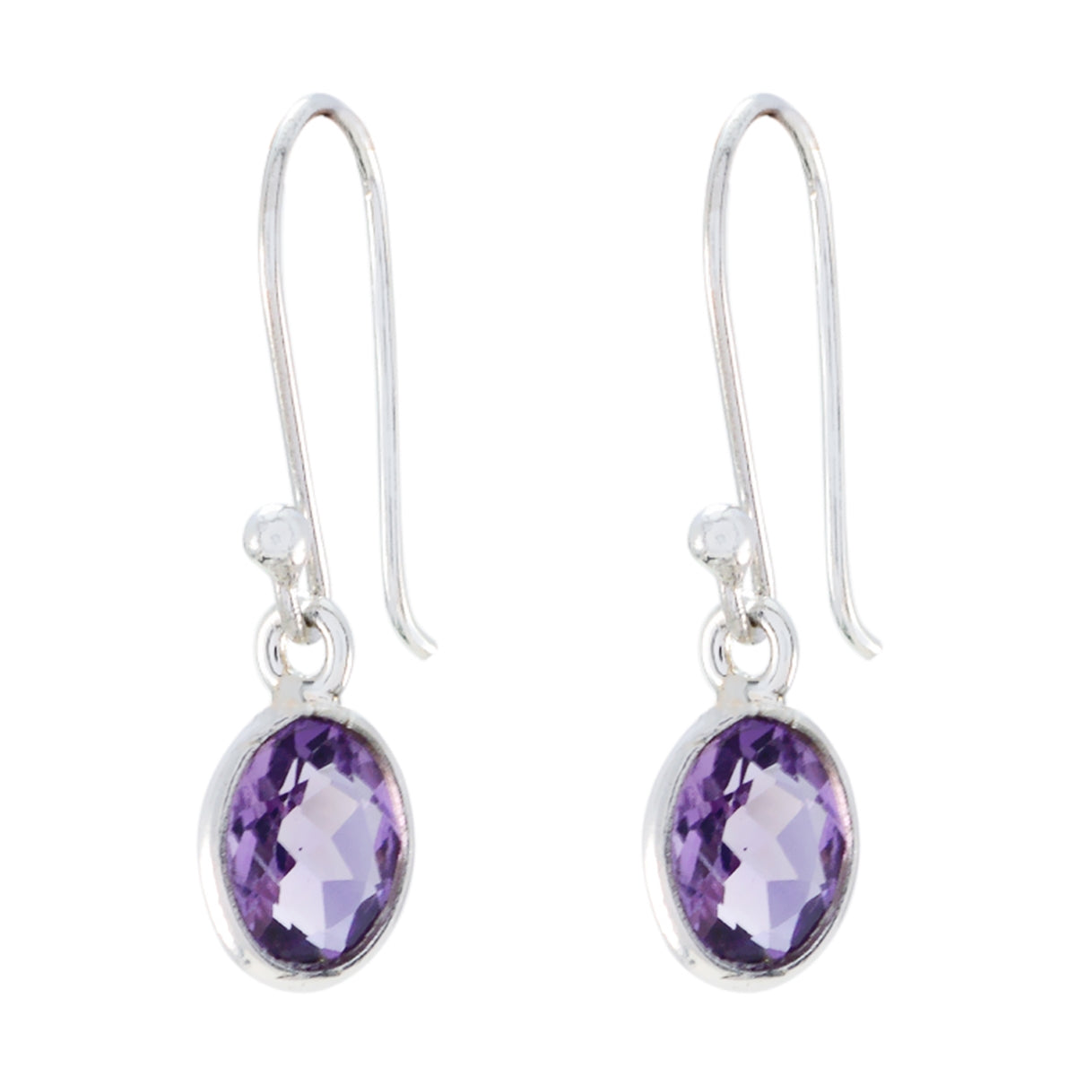 Amethyst-Australian-Micaela-multiple-Dangle-Lila-925-Silber-Ohrring Hauptbild