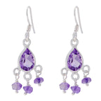 Amethyst-Spanish-Milagros-multiple-Dangle-Purple-Sterling-Silver-Earring