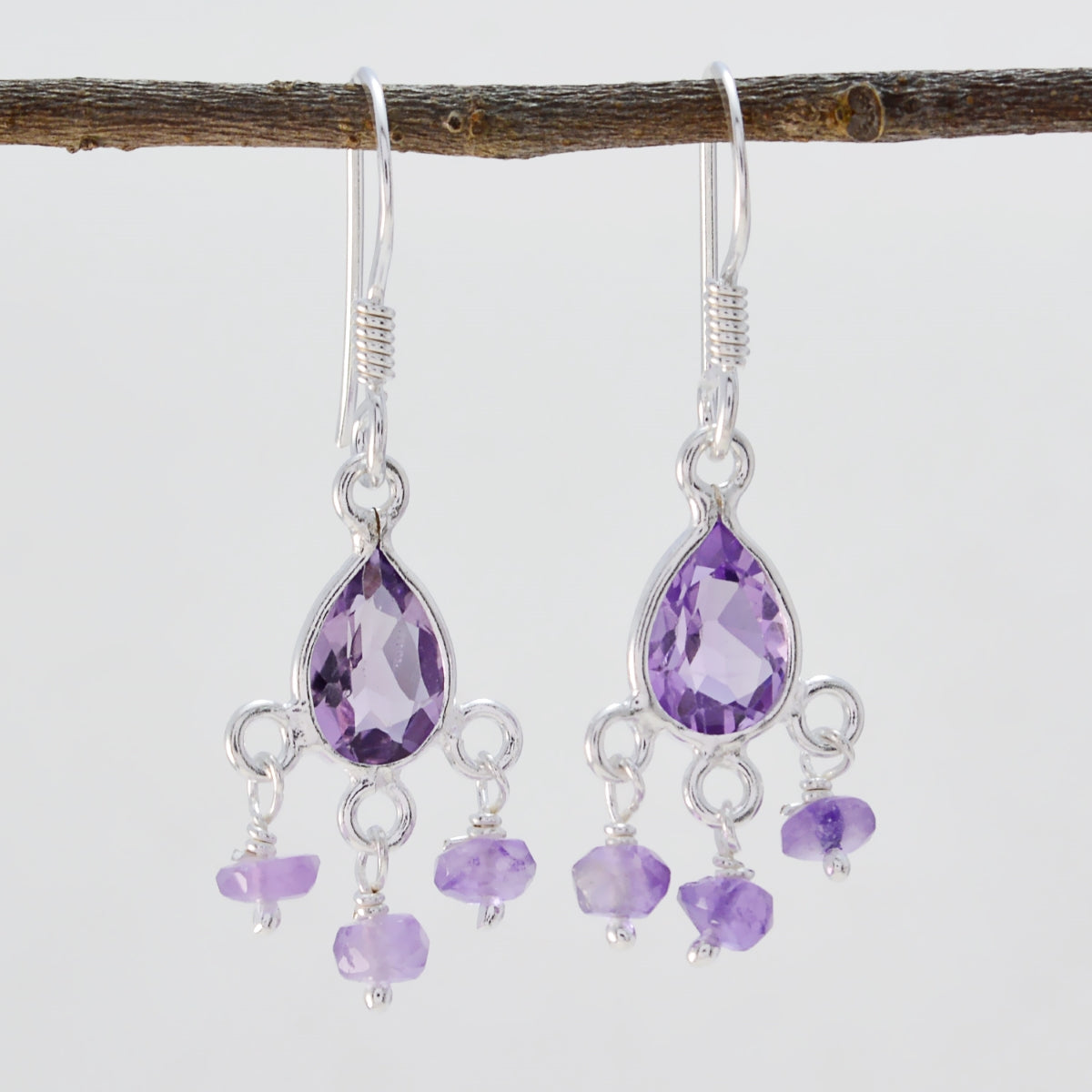 Amethyst-Spanish-Milagros-multiple-Dangle-Purple-Sterling-Silver-Earring